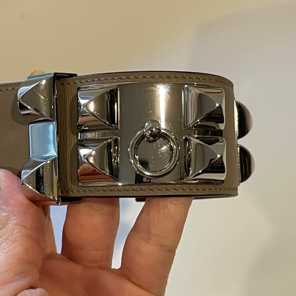 Hermès Collier de Chien Gris Asphalte - Picture 6 of 7